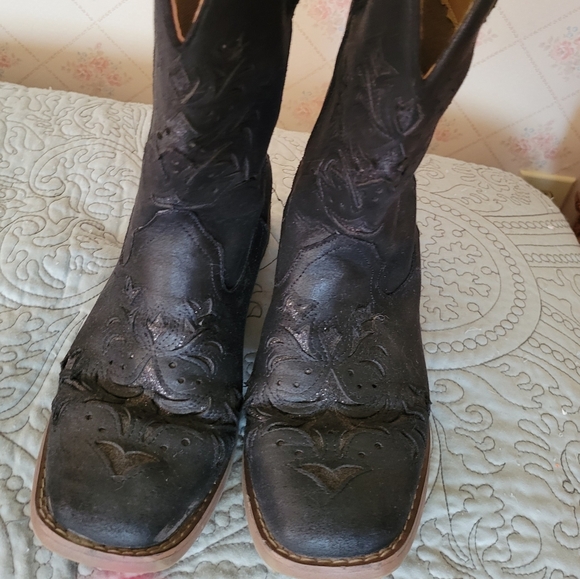 Roper Shoes - Square Toe Boots